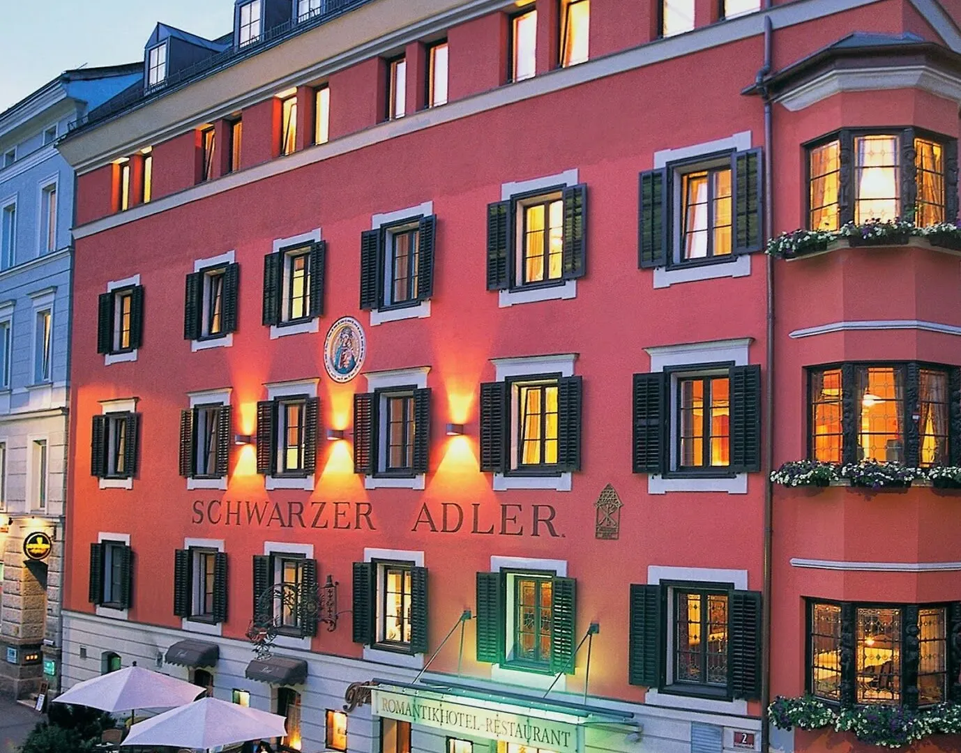 ****  Hotel Schwarzer Adler Innsbruck Áustria